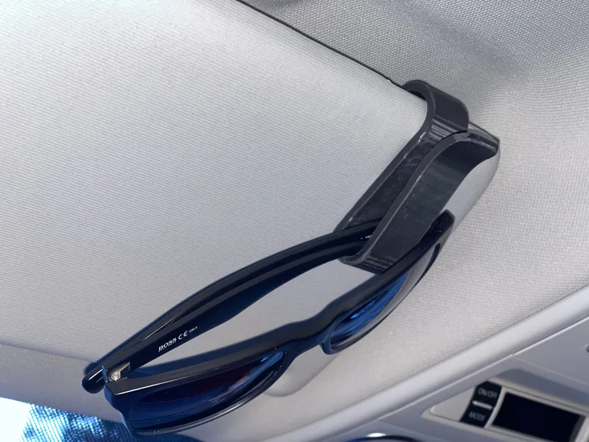 Kẹp giữ kính mát dày cho xe hơi (tương thích kính gọng dày và tấm chắn nắng dày) - Image 1