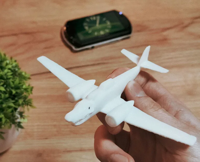 Mô hình Bombardiro Crocodilo - Máy bay cá sấu siêu hot từ TikTok - Image 1