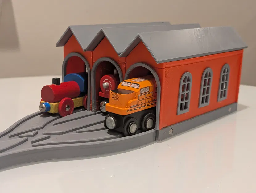 Nhà Ga Tàu Hỏa Modular - Tương thích với Brio - Image 1