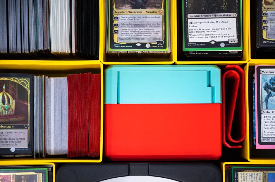 Hộp đựng bài MTG Commander với nắp xoay nam châm - Image 4