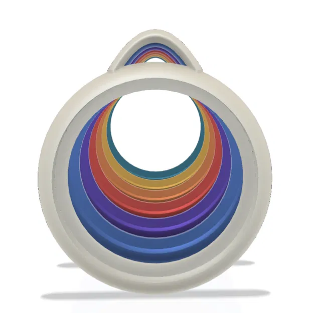 Ốp bảo vệ AirTag dạng móc khóa - Image 3