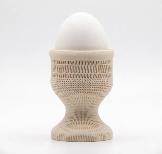 Đế Đựng Trứng Kiểu Đan Len (Knitted Egg Stand) - Image 1