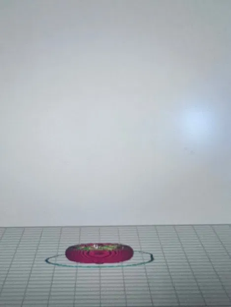 Mẫu móc khóa 3D thiết kế hình tròn độc đáo và hiện đại - Image 1