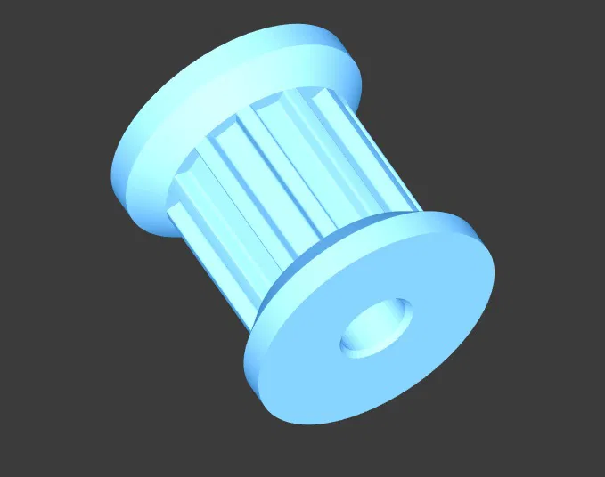 Bánh răng thay thế cho đầu hút bụi Bosch turbo brush (in 3D) - Image 1