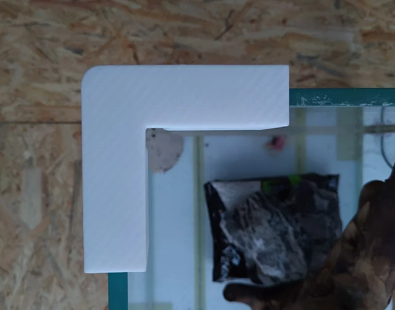 Ke góc gia cố hồ cá 10mm (Aquarium corner reinforcement) in 3D - Image 5