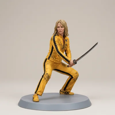 Mô hình 3D nhân vật Uma Thurman trong phim Kill Bill Vol. 1