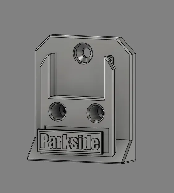 Giá treo tường 3D cho máy khoan Parkside - Giải pháp lưu trữ thông minh - Image 2