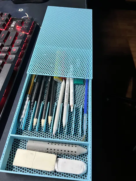 Hộp đựng bút in 3D: Giải pháp sắp xếp bàn làm việc ngăn nắp - Image 1