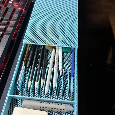 Hộp đựng bút in 3D: Giải pháp sắp xếp bàn làm việc ngăn nắp