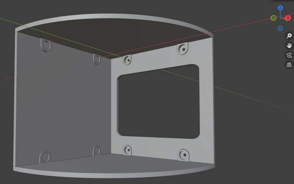 Kệ góc 3D thông minh gắn nam châm cho bàn làm việc - Image 1