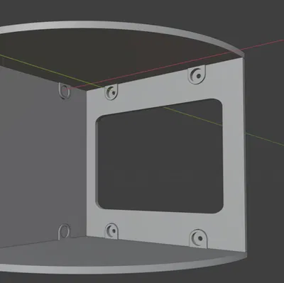 Kệ góc 3D thông minh gắn nam châm cho bàn làm việc