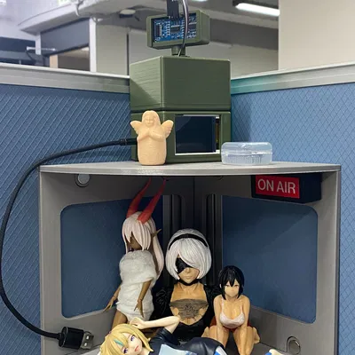 Kệ góc 3D thông minh gắn nam châm cho bàn làm việc