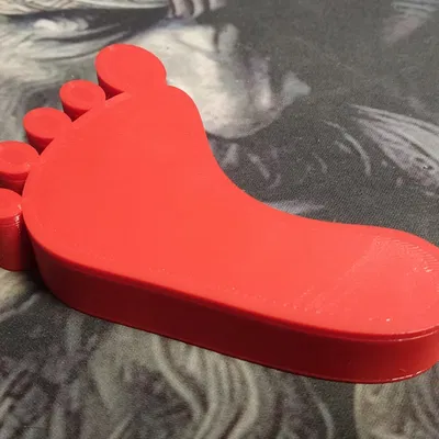 Hộp Đựng Quà Hình Bàn Chân Độc Đáo (Footprint Giftbox)