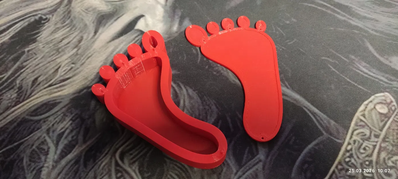 Hộp Đựng Quà Hình Bàn Chân Độc Đáo (Footprint Giftbox) - Image 2