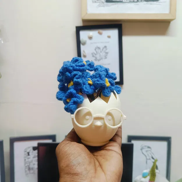 Chậu cây Cú Học Giả (Scholar Owl Planter) - Image 2