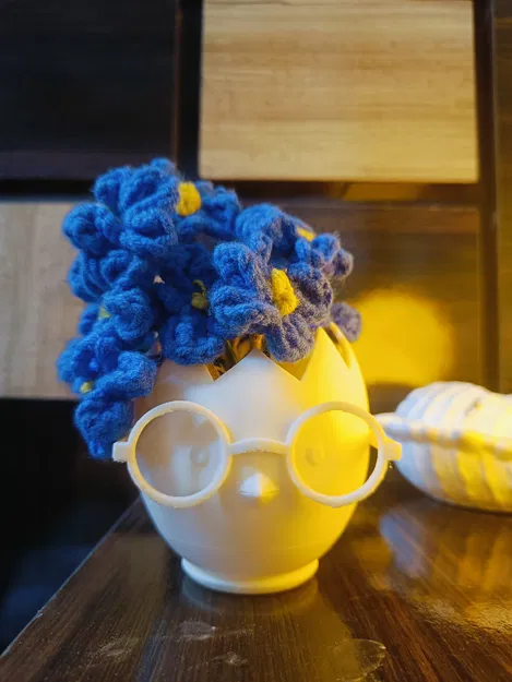 Chậu cây Cú Học Giả (Scholar Owl Planter) - Image 4