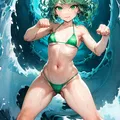 Mô hình 3D nhân vật Tatsumaki - Tác phẩm thiết kế bởi AI - Thumbnail 2