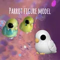 Mô hình vẹt mini đáng yêu - File in 3D trang trí đẹp mắt - Thumbnail 1