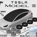 Mô hình Tesla Model 3 Kit Card (tỷ lệ 1:24) - Thumbnail 1