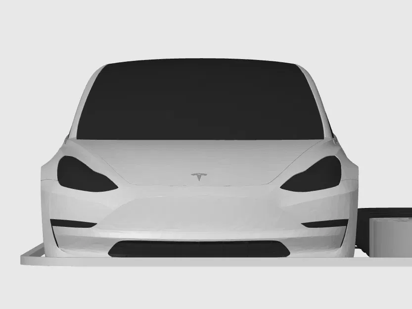 Mô hình Tesla Model 3 Kit Card (tỷ lệ 1:24) - Image 6