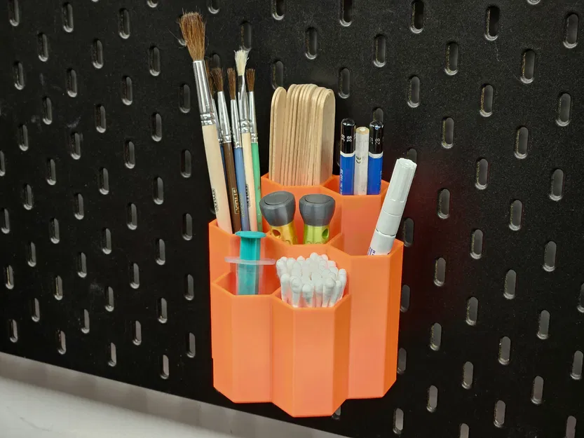 Ống cắm bút lục giác treo bảng IKEA Skadis (Skadis Penholder) - Image 1