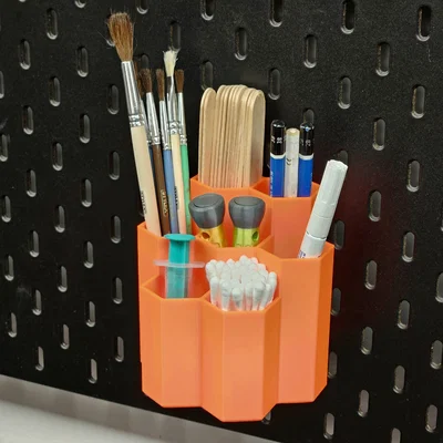 Ống cắm bút lục giác treo bảng IKEA Skadis (Skadis Penholder)