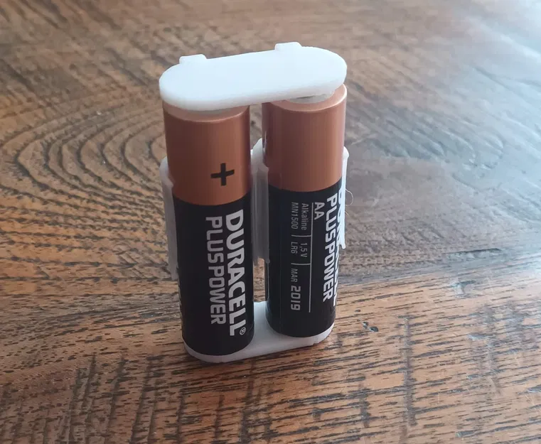 Khung giữ pin AA tiện lợi cho du lịch (AA Battery Holder) - Image 1