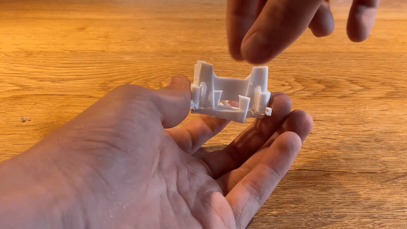 Giá đỡ điện thoại mini v11 gấp gọn - Mẫu in 3D tiện lợi - Thumbnail 1