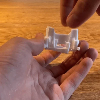 Giá đỡ điện thoại mini v11 gấp gọn - Mẫu in 3D tiện lợi