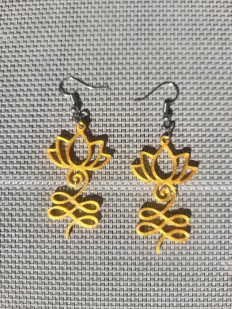 Bông tai - 072 - Dễ in - Image 1