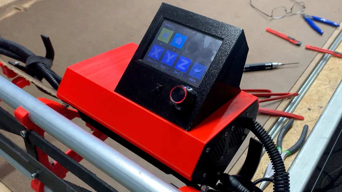 LowRider 3 CNC - Hộp điều khiển cho bo mạch BTT SKR Pro 1.2 và màn hình BTT TFT35 E3 - Image 1