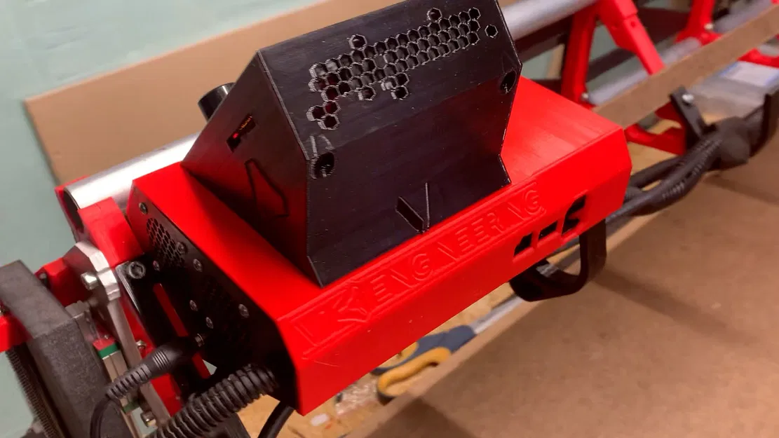 LowRider 3 CNC - Hộp điều khiển cho bo mạch BTT SKR Pro 1.2 và màn hình BTT TFT35 E3 - Image 3