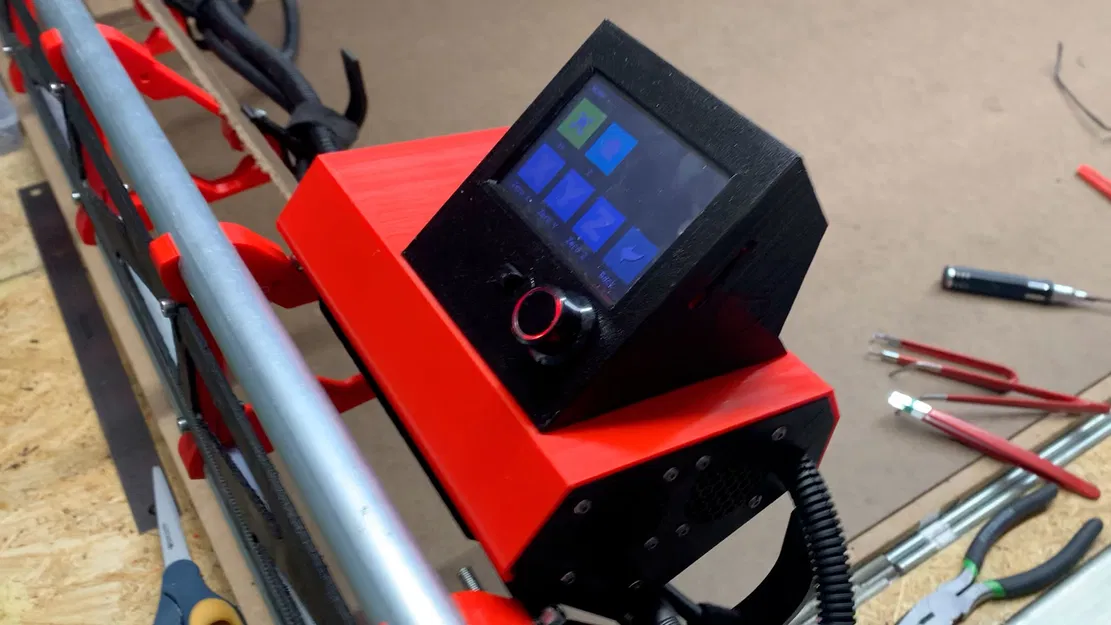 LowRider 3 CNC - Hộp điều khiển cho bo mạch BTT SKR Pro 1.2 và màn hình BTT TFT35 E3 - Image 5