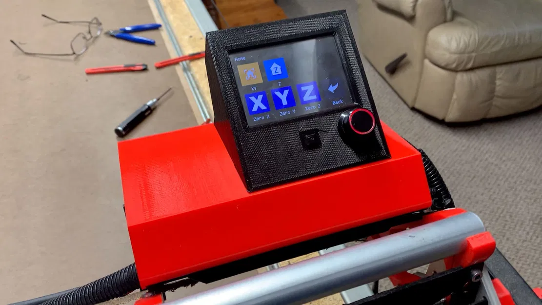 LowRider 3 CNC - Hộp điều khiển cho bo mạch BTT SKR Pro 1.2 và màn hình BTT TFT35 E3 - Image 7