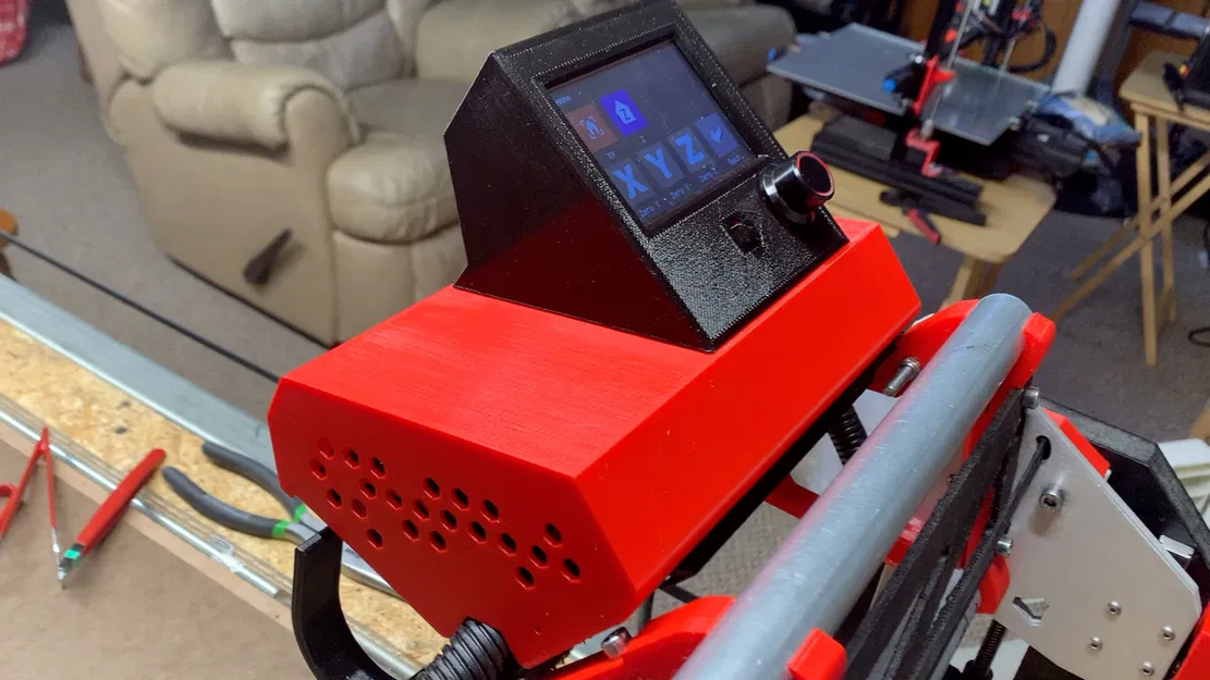 LowRider 3 CNC - Hộp điều khiển cho bo mạch BTT SKR Pro 1.2 và màn hình BTT TFT35 E3 - Image 8