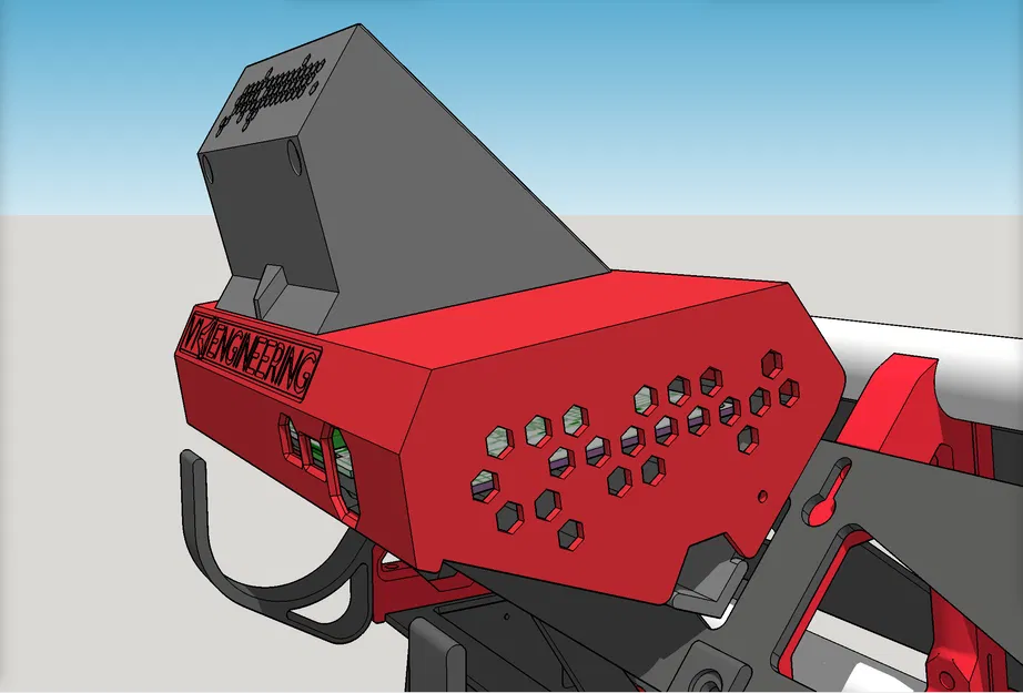 LowRider 3 CNC - Hộp điều khiển cho bo mạch BTT SKR Pro 1.2 và màn hình BTT TFT35 E3 - Image 12