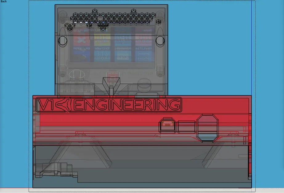 LowRider 3 CNC - Hộp điều khiển cho bo mạch BTT SKR Pro 1.2 và màn hình BTT TFT35 E3 - Image 15