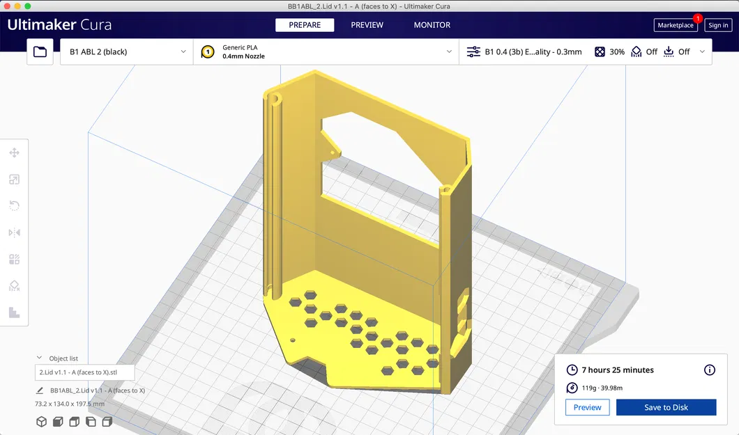 LowRider 3 CNC - Hộp điều khiển cho bo mạch BTT SKR Pro 1.2 và màn hình BTT TFT35 E3 - Image 17