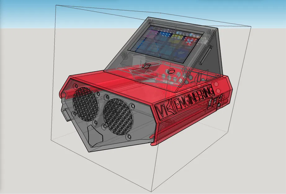 LowRider 3 CNC - Hộp điều khiển cho bo mạch BTT SKR Pro 1.2 và màn hình BTT TFT35 E3 - Image 24