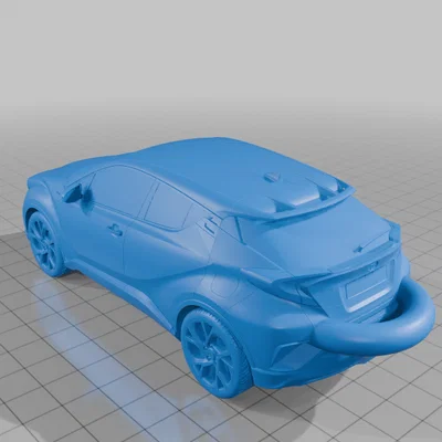 Móc khóa mô hình 3D Toyota CHR