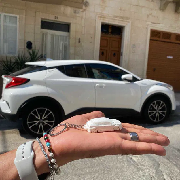 Móc khóa mô hình 3D Toyota CHR - Image 3