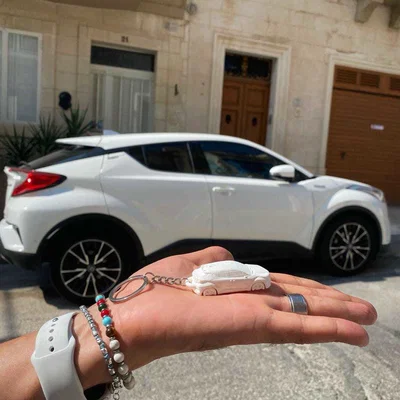 Móc khóa mô hình 3D Toyota CHR