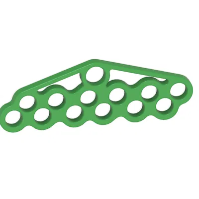 Giá treo 12 bộ móc khóa leo núi Quick Draw tiện lợi