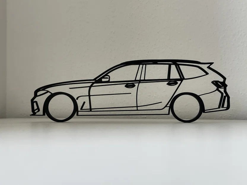 Mô hình trang trí tường BMW 3 Series Touring (G21) - File in 3D - Image 1