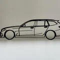 Mô hình trang trí tường BMW 3 Series Touring (G21) - File in 3D - Thumbnail 1