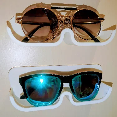 Giá treo mắt kính gắn tường - Thiết kế tối giản, dễ in 3D