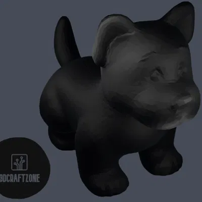 Mô hình Chó con mini - Bộ sưu tập Thú cưng