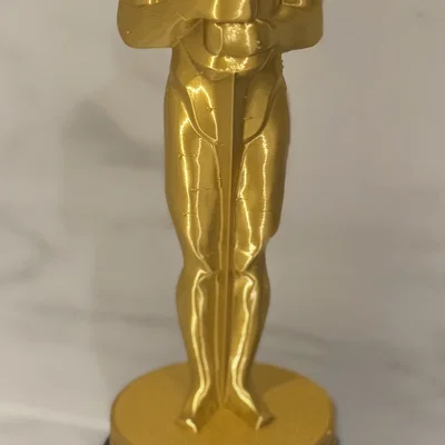 Tượng Oscar - Đi kèm bảng tên dễ dàng tùy chỉnh