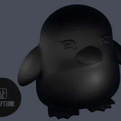 Mô hình chim cánh cụt mini - Bộ sưu tập thú cưng