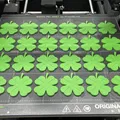 Mô hình Cỏ bốn lá (Four-Leaf Clover) trang trí may mắn cho 3D printing - Thumbnail 3